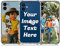 AnNengJing Personalised Photo Phone case Custom Soft TPU Clear Shock Absorbing Cover for iPhone 12 Mini 5.4 - Design Your Own Phone Case with Image Text and Logo
