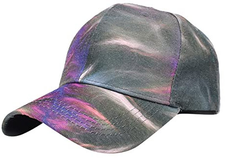 Rpporm Baseball Cap Herren Damen Batik-Baseballmütze für Herren und Damen, Outdoor-Reisekappe, bestickte Entenkappe, Sonnenblende Baseball Cap Kinder 3 Jahre