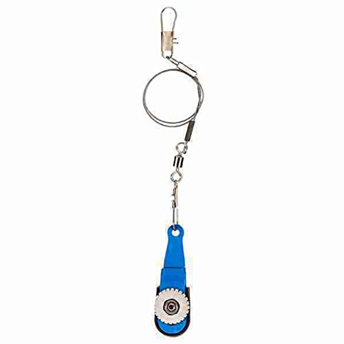 ZDdp 1 x Kajak-Angel-Downrigger-Ausleger-Clip, verstellbarer Spannclip, 5,5 x 1,7 x 2,6 cm, blau