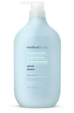 Method Body Wash, Wind Down, Paraben and Phthalate Free, 28 FL Oz (Pack of 1)
