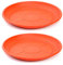 AC - Pack de 2 Platos para Maceta Mediterranea - Fabricado en Polipropileno - Ideal para el Hogar, Plantas, Jardín, Decoración. - Cuidado de Plantas - Forma Redonda - Ø 48,4 cm - Color Marrón