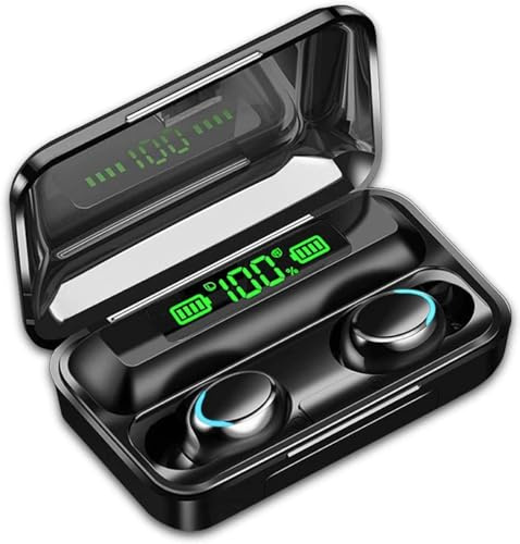 Wireless Earbuds, Bluetooth 5.3 Headphones in Ear, Bluetooth Earphone with Microphone Built-in, F9 Tws Earphones