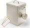 Björn&Schiller Caja de Almacenaje de Detergente en Polvo de 6,5 L, Caja de Metal para Detergente, Recipiente con Dosificador, Caja para Polvo de Lavavajillas