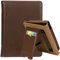 ZhaoCo Étui pour Kobo Clara BW/Colour/2E, Tolino Shine Color/5/4, Coque Liseuse Housse de Protection en Cuir PU - Marron