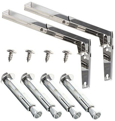 Cabilock Estante Pared Retráctil Para Microondas En Acero Inoxidable Soporte De Almacenamiento Ajustable Para Cocina Organizador De Electrodomésticos Diseño Compacto y Funcional