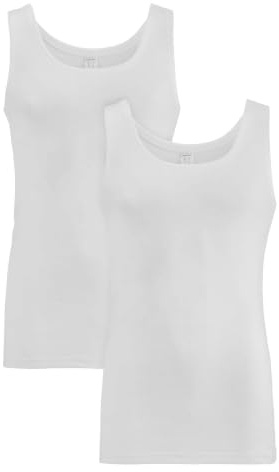 hessnatur Athletic Shirt Fitted 2er Pack Pure Nature aus Reiner Bio-Baumwolle