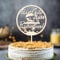 Gleevio Alles Gute zum Ruhestand Tortendeko, Ruhestand Cake Topper Holz, Rente Deko Kuchen, Endlich Rentner Deko Torte für Mann Frau, Rente Kuchendeko Happy Retirement Party Deko, 13x22,5x0,4cm