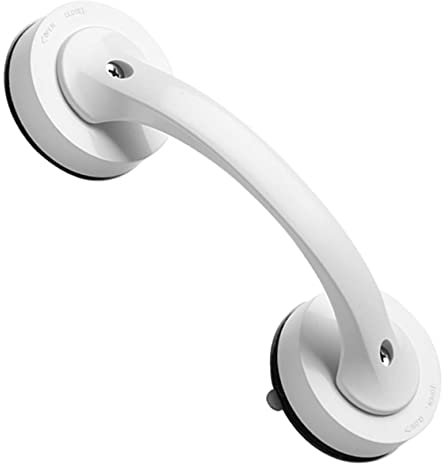 HOLIDYOYO Duschgriff mit Saugtechnologie Rutschfester Haltegriff für Senioren ohne Bohren für Glatte Oberflächen im Badezimmer Tragbar und Kompakt für und Dusche