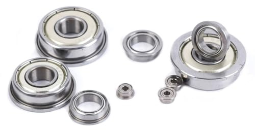 Wasserdichte, Rostfreie Flanschlager Aus Edelstahl SMF125ZZ SF695ZZ W5 SF605ZZ SF625ZZ SF635ZZ SMF106ZZ SMF126ZZ SF686ZZ(SF686ZZ 6x13x5,5Pcs)
