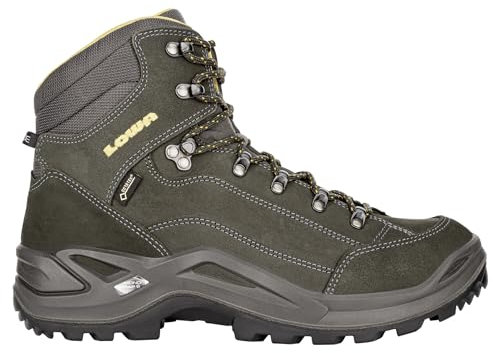 Lowa Men's Renegade GTX MID High Rise Hiking Boots, Schwarz (Antracite/Senape 9748), 15 UK/51 EU
