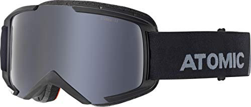 Atomic Unisex – Erwachsene Savor Goggles, Schwarz/Schwarz Stereo, One Size