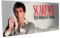 SD TOYS - The World Is Yours Hintergrund Grau Poster aus Glas, 60 x 30 cm