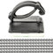 Kabel Management Clips zum Kleben, 100 Stück, in Schwarz, 19 x 14 mm, Kabelklemme für TV, PC, Küchengerät, Lampe, usw., selbstklebende Kabelhalter, Kabelhalterungen für Wand, Decke, Boden, Cable Clips