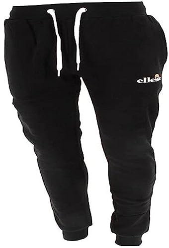 ellesse Mens Granite Jog Pant Hose, Black, LGE