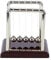 Square Shape Newtons Cradle Balance Pendulum Balls Kinetic Motion Balance Swing Balls Ornament Desk Science Physics Office Desk Decoration Gift (small square billiard ball)