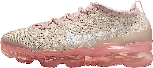 Nike Damen Air Vapormax 2023 Flyknit Laufschuh, Oatmeal/Pink Oxford/Sail/Pearl Pink, 38 EU
