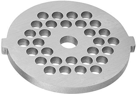 Aramox lochscheibe fleischwolf größe 5 fleischwolfmesser Fleischwolf, Fleischwolf, Zerkleinerer, Fleischwolf, Teller, Scheibenmesser, 5/7 Mm Loch (5 mm kleines rundes Loch)