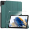 Hülle für Samsung Galaxy Tab A9 8.7 Zoll Tablette 2023 Case Cover+1 Stücks Schutzglas Schutzfolie -Green