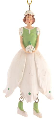 Blumenmädchen Figuren zum Hängen1 Stück Märzenbecher Blume (Märzenbecher-Weiß)