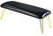 Generic Nail Pillow Hand Rest,Nail Arm Rest Cushion,Manicure Nail Rest,for Nail Techs Use, Black and gold