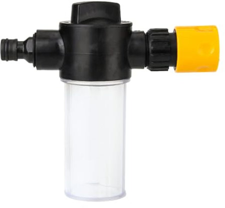 Pulverizador para pistola de espuma de nieve – Lavado de autos con pulverizador de espuma | Conexión de manguera de espuma para limpieza de coche, boquilla pistola rociadora con depósito, espuma de