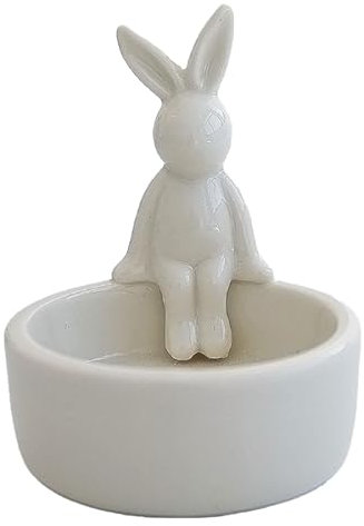 Kerzenhalter in Kaninchenform – Kerzenhalter in Hasenform, Duftlampenhalter | Teelichthalter, süßer Duftlichthalter, hitzebeständiger lustiger Kerzenhalter in Hasenform als Heimdekoration