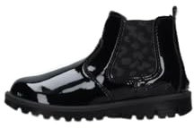 Primigi Stivaletti 6863300 Chiusura con Cerniera Laterale Sottopiede in Pelle Estraibile Nero