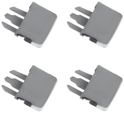 JSRPZK Clip de Hoja de Aire Acondicionado for ventilación de Aire Acondicionado de Coche, Paleta de ventilación A/C for salpicadero Central de Coche, Estilo Antiguo Sagitar(Gray)