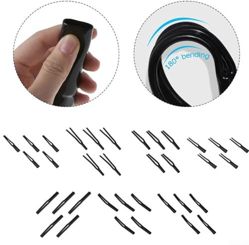 5Pcs Speaker Wire Pants Protective PVC Sleeves for Audio Cable Maintenance (9MM)