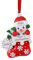 Personalisierter Weihnachtsbaumanhänger Mit Name Text Familienstammbaum Weihnachtsschmuck Weihnachten Dekoration Für Familien Geschenk Für Großmutter Mutter Vater (Rosa)