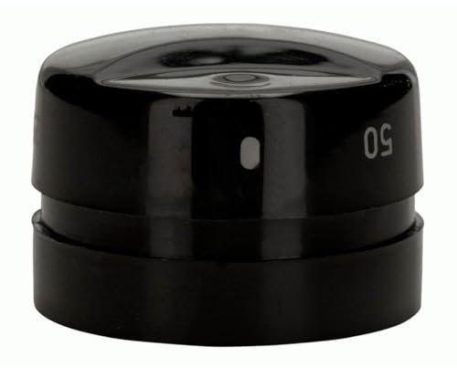 CHEFZOCO Mando Termostato Horno Teka, Controlador de Temperatura, Perilla de Ajuste Térmico, Compatible Con HT510, HT610, HT490, 4 cm Diámetro, 1 Unidad, Negro