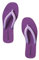 Goldenpoint Donna Accessori Mare Serie Bicolore - Ciabatte Infradito in Spugna Tinta Unita Bicolor Misura Piede 39 Colore Viola
