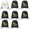 Turnbeutel team braut,JGA beutel set,Team Bride Turnbeutel mit Kordelzug,JGA Frauen Turnbeutel,Weiß Bride Rucksack,Schwarz rucksack jga damen für Junggesellenabschied Braut Party,Rucksack