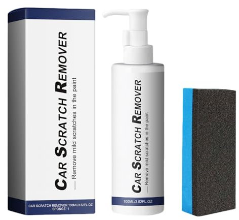 CGACCSD Rimozione graffi per auto, set di pulizia per auto, 100 ml, lozione sbiancante per sigillatura in ceramica, per barca, parabrezza, cerchione, rimozione delle macchie d'acqua