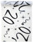 Chemin de Table en Tissu 20 ans Blanc et Noir 5 m x 30 cm