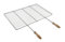 Griglia in acciaio inox europeo 67x40 cm.