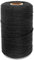 jijAcraft Baumwollschnur Schwarz Schnur Makramee Garn 2mm x 200M Bastelschnur zum DIY, Geschenkverpacken, Gärtnern