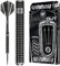 WINMAU Blackout 28g Profi Wolfram Steeltip Dartpfeile Set mit Flights und Schäfte