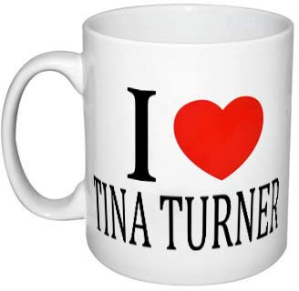 EC C145 I Love Tina Turner Mug, Ceramic