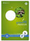 Staufen Green Heft - DIN A4, Lineatur 3R (21 Doppellinien mit Rand), 16 Blatt, 90g/m² Recyclingpapier, runde Ecken verhindern „Eselsohren“, 4 verschiedene Motive (keine Auswahl möglich), 1 Stück