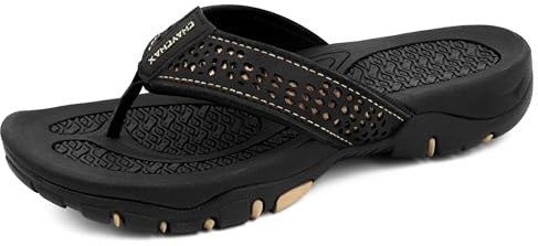 ChayChax Infradito Uomo Scarpe da Spiaggia e Piscina Antiscivolo Sandali Sportivi Pantofole Ciabatte da Mare Gomma Suola per Sostegno dell'Arco