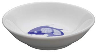 China Porzellan rundes Tellerchen Koi Fisch Durable China Ø 7,5 cm