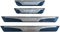 4 pièces Acier Inoxydable Protection seuil Porte Voiture pour Peugeot 308 408 508, Pédale de Bienvenue Anti-Rayures Accessoire De DéCoration De Style