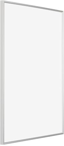 Your Decoration - Bilderrahmen 30x40 cm - Silber Hochglanz - Bilderrahmen aus Kunststoff mit Acrylglas - Antireflex - 30x40 Rahmen - Evry