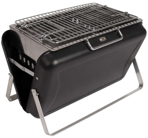 Bo-Camp Koffergrill Holzkohlegrill Camping Grill Klappgrill Outdoor Faltgrill