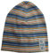 Lilano, Baby/Kinder Ringel Mütze, 100% Baumwolle (Bio) (Ringel Blau/Gelb/Rosa Töne, 74-80)