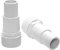 Lot de 2 adaptateurs de tuyau de pompe de filtre de piscine 3,8 cm en PVC 417-6060 pour remplacement de pompes de piscine hors sol, filtres, écumoires