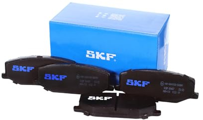 SKF Scheibenbremse Bremsbelag VKBP 80457-4er Set - Position Vorderachse Höhe 77mm Länge 134mm Breite 83mm Dicke 15mm - OE Qualität