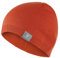 YANIKY Strickmütze Damen Thermo Winter Mütze Herren Beanie Mütze Weich Sportmütze Atmungsaktiv Wintermütze für Herren und Damen (Orange Rot)
