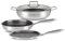 Rosmarino HexaPro 2.0 Set di Cucina: Serie Completa in Acciaio Inossidabile con Padelle e Pentole Antiaderenti, Resistenti ai Graffi e al Forno fino a 220°C, Adatte a Tutti i Piani di Cottura
